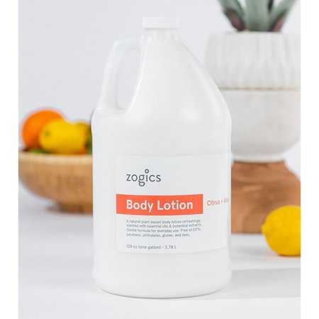 ZOGICS Hydrating Body Lotion, Citrus and Aloe, 1 gallon BLCA128-Single